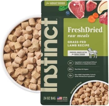 Instinct Freeze Dried Meals, Natural Dog Food