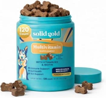 Solid Gold Dog Vitamins, Multivitamin Chews for Immune & Skin