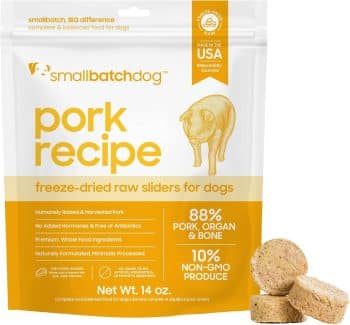 smallbatch Freeze Dried Raw Dog Food