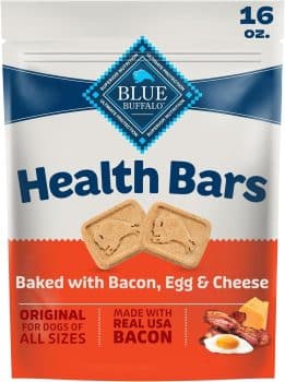 Blue Buffalo Health Bars Bacon Egg & Cheese Dog Biscuits
