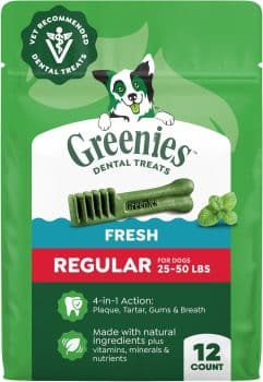 Greenies Regular Natural Dental Dog Treats
