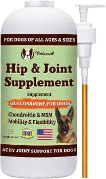 Natural Dog Company Liquid Glucosamine for Dogs