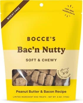 Bocce's Bakery Bac'n Nutty Soft & Chewy Dog Treats