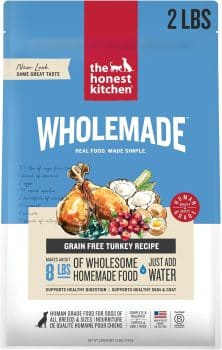 The Honest Kitchen Wholemade Grain Free Turkey Recipe