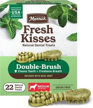 Merrick Fresh Kisses Dental Dog Chews for Medium Dogs