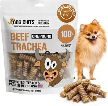 Dog Chits Beef Trachea for Dogs 1lb