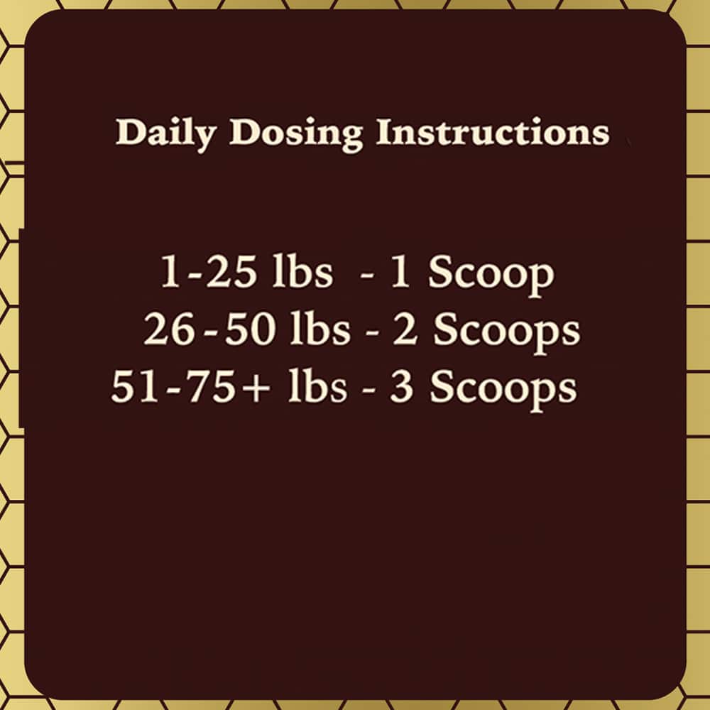 FREE Paw & Nose Healing Balm With Purchase of Honey Guard™ – Allergy & Itch Omega 3-6-9 Powder for Dogs Extra Strength with Manuka Honey, Quercetin, Colostrum, Krill Oil and Probiotics – 90 Scoops - Image 8