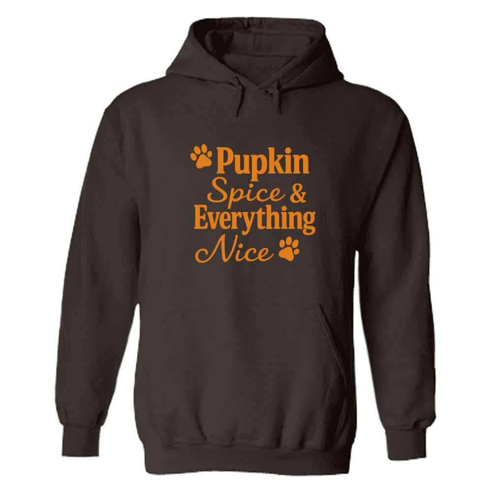 Pupkin Spice & Everything Nice Hoodie Brown