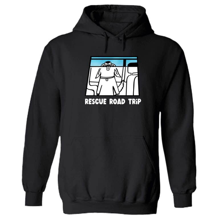 Rescue Road Trip Window Licker Hoodie Black