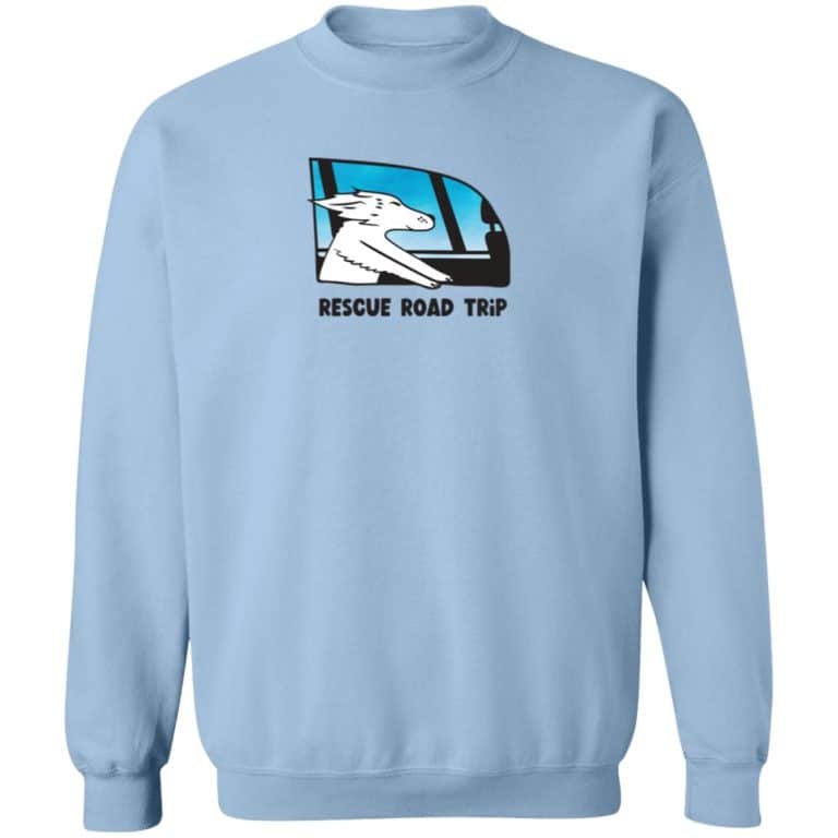 Rescue Road Trip Breeze Sweatshirt Light Blue