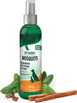 Vet's Best Mosquito Repellent Spray for Dogs & Cats, Safe Ingredients