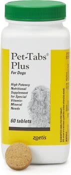 Pet-Tabs Plus Multivitamin for Active & Senior Dogs