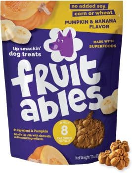 Fruitables Baked Dog Treats, Healthy Pumpkin Treat for Dogs