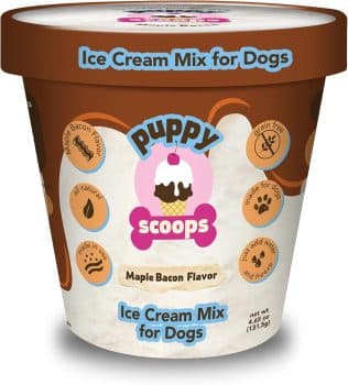 Puppy Scoops Dog Ice Cream Mix (Maple Bacon Flavor)