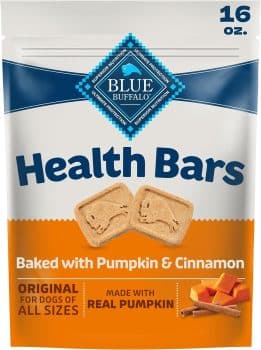 Blue Buffalo Health Bars Pumpkin & Cinnamon Dog Biscuits