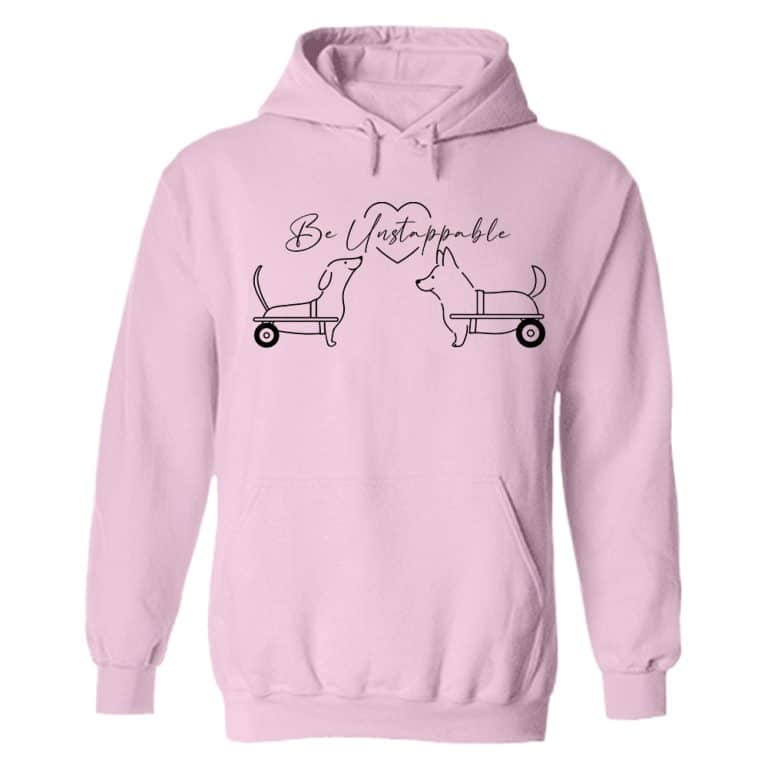 Be Unstoppable - Friends Hoodie Light Pink