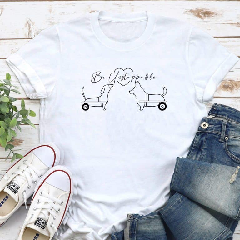 Be Unstoppable - Friends Standard Tee White