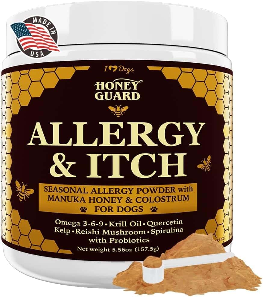 iHeartDogs Honey Guard Allergy & Itch Omega-3-6-9 Powder