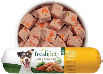 Freshpet Fresh Dog Food, Slice & Serve Roll,