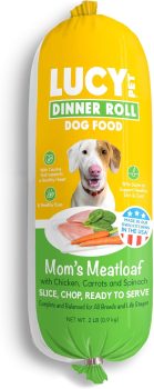 Lucy Pet Dinner Rolls- Mom's Meatloaf Chicken 