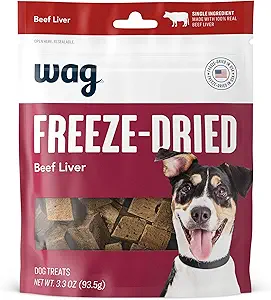 Amazon Brand - Wag Freeze-Dried Raw Single Ingredient Dog