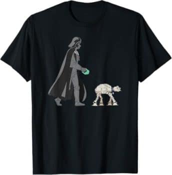 Star Wars Darth Vader the Dog Walker Meme T-Shirt