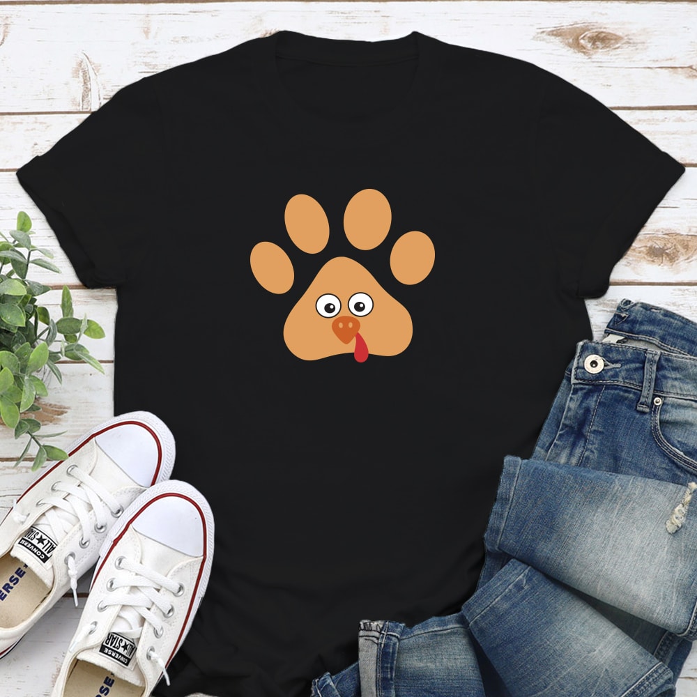 Turkey Paw Standard Tee Black
