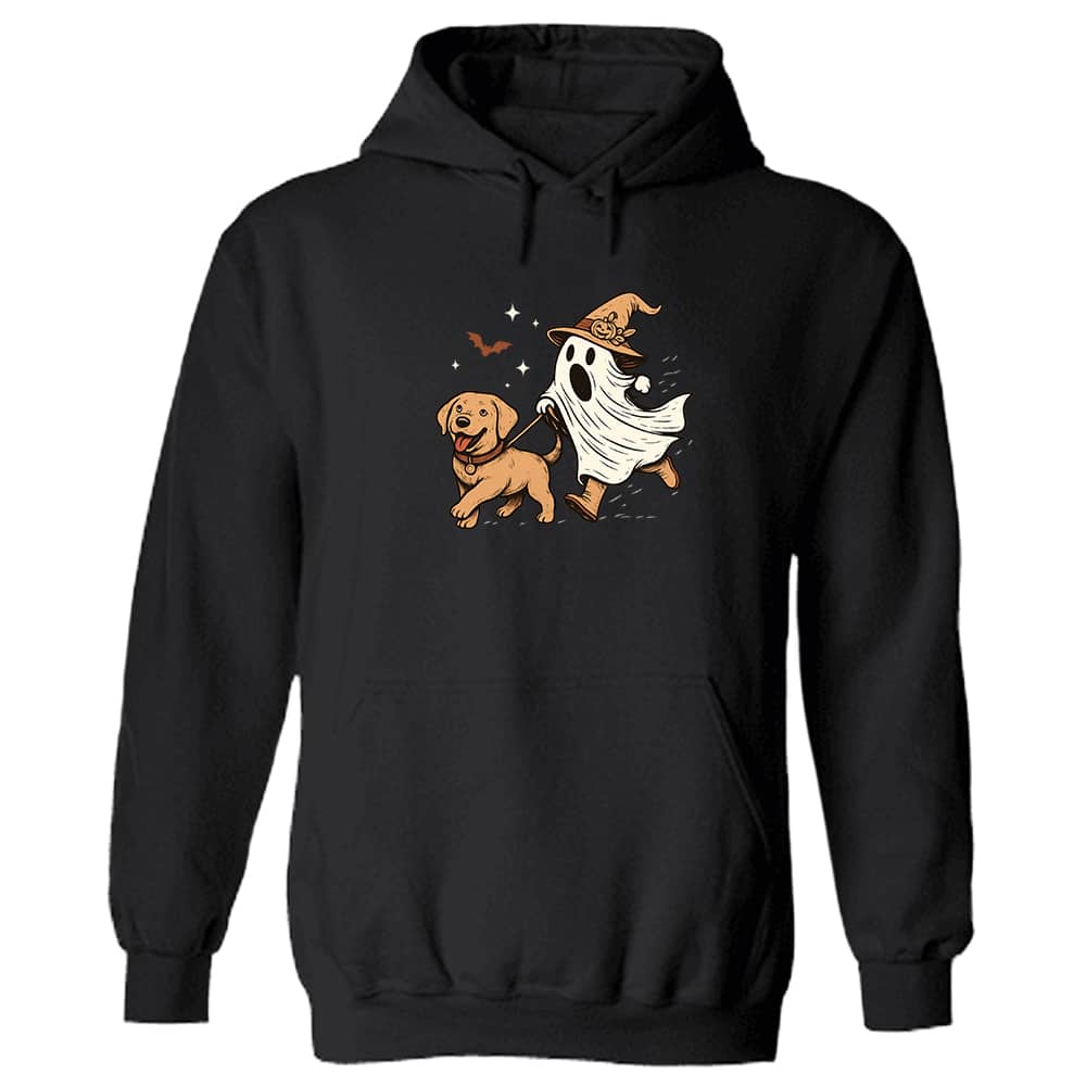 Running Ghost Hoodie Black