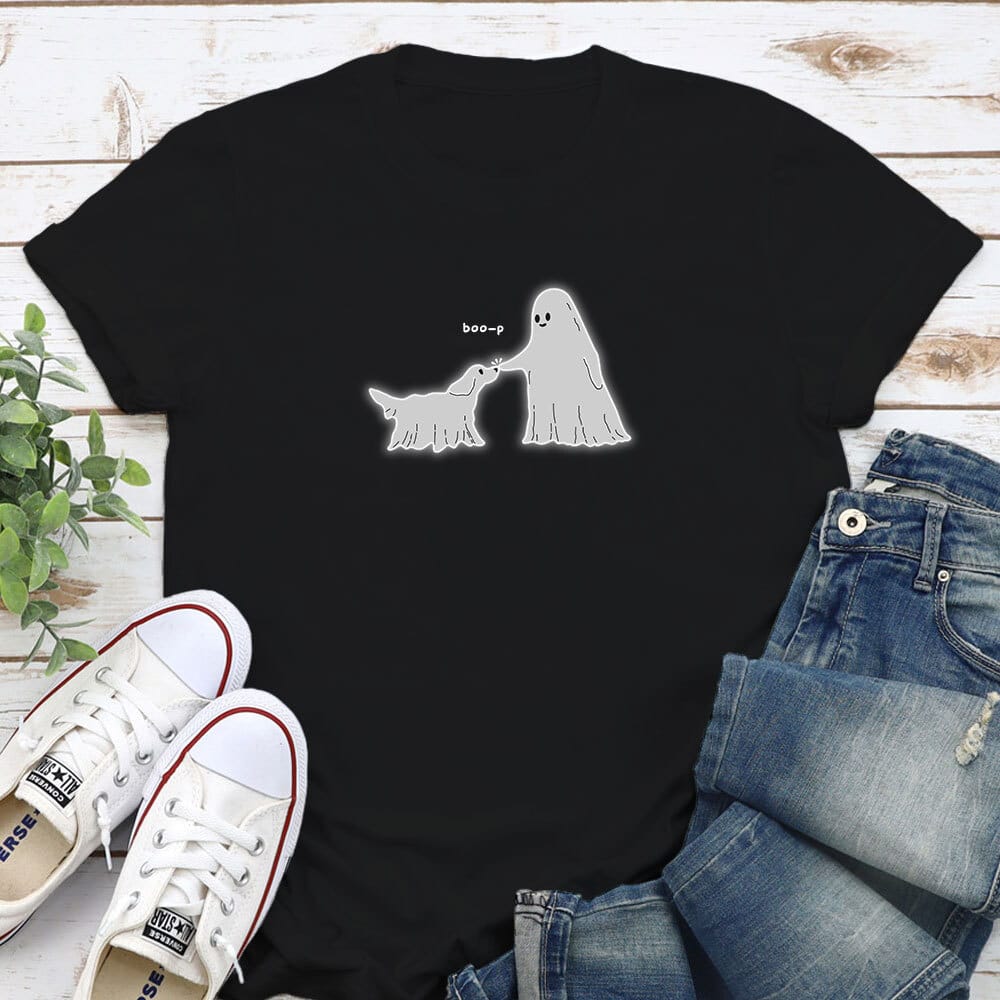 Ghost Boo-p Standard Tee Black