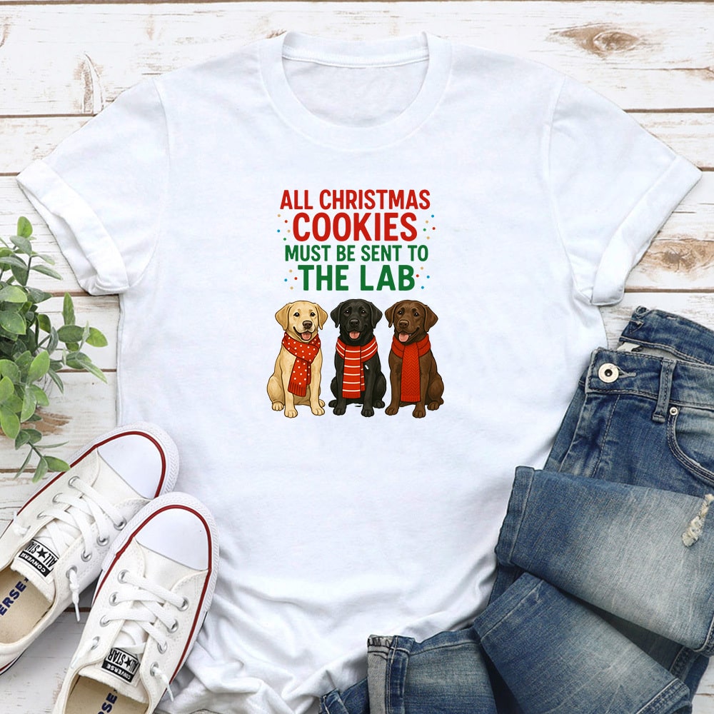 Christmas Cookies Standard Tee White