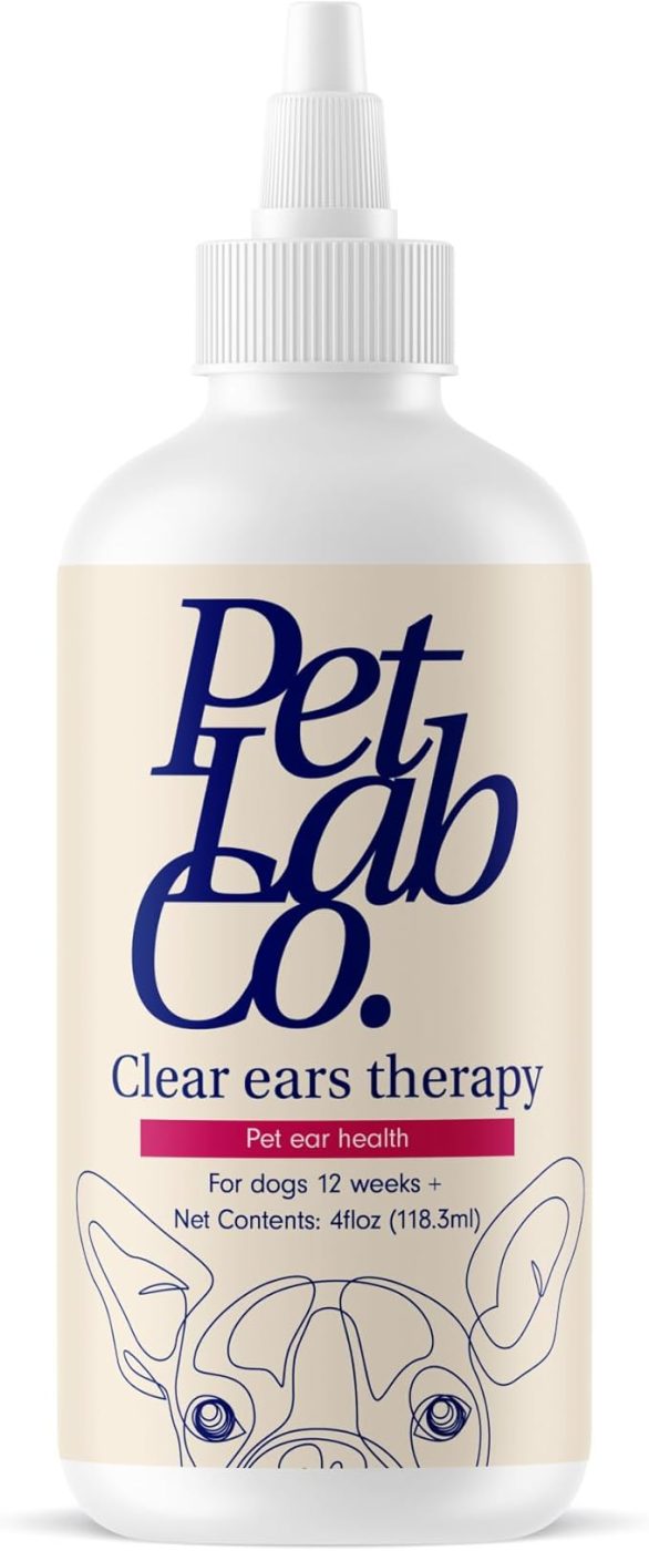 PetLab Co. - Clear Ears Therapy Ear Cleaner for Dogs