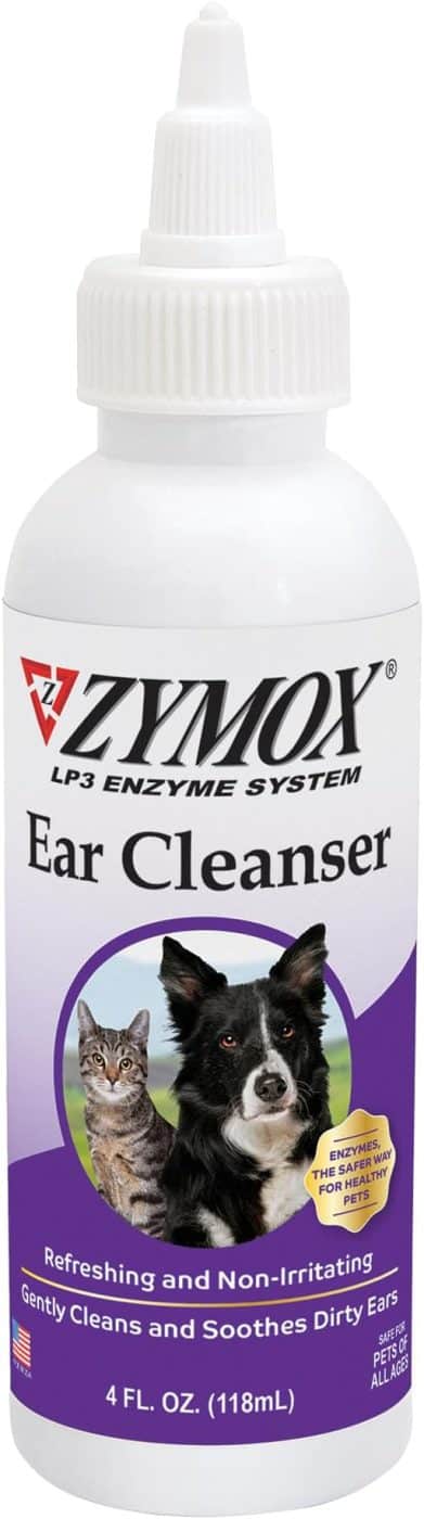 Zymox Ear Cleanser Solution for Dogs and Cats