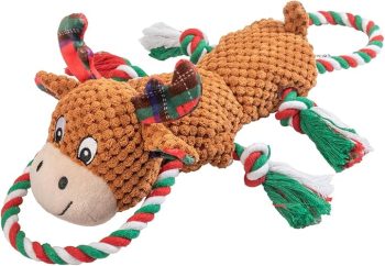 IOKHEIRA Christmas Dog Toys 