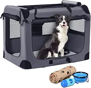 Petprsco Portable Dog Crate