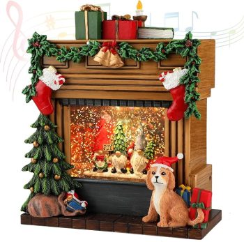 Christmas Snow Globes with 6H Timer