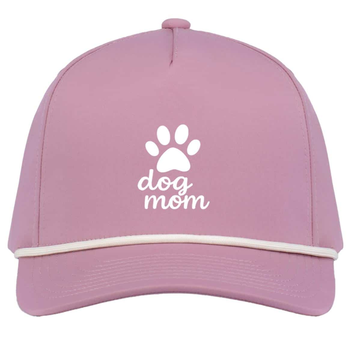 Dog Mom Weekender Cap Light Pink