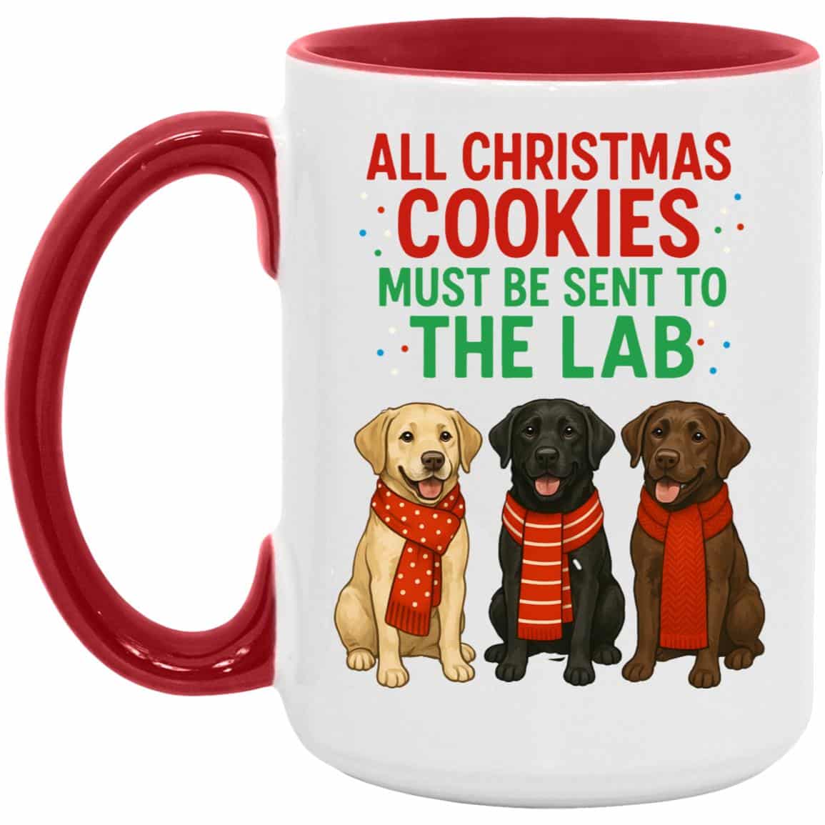 Christmas Cookies 15oz Accent Mug