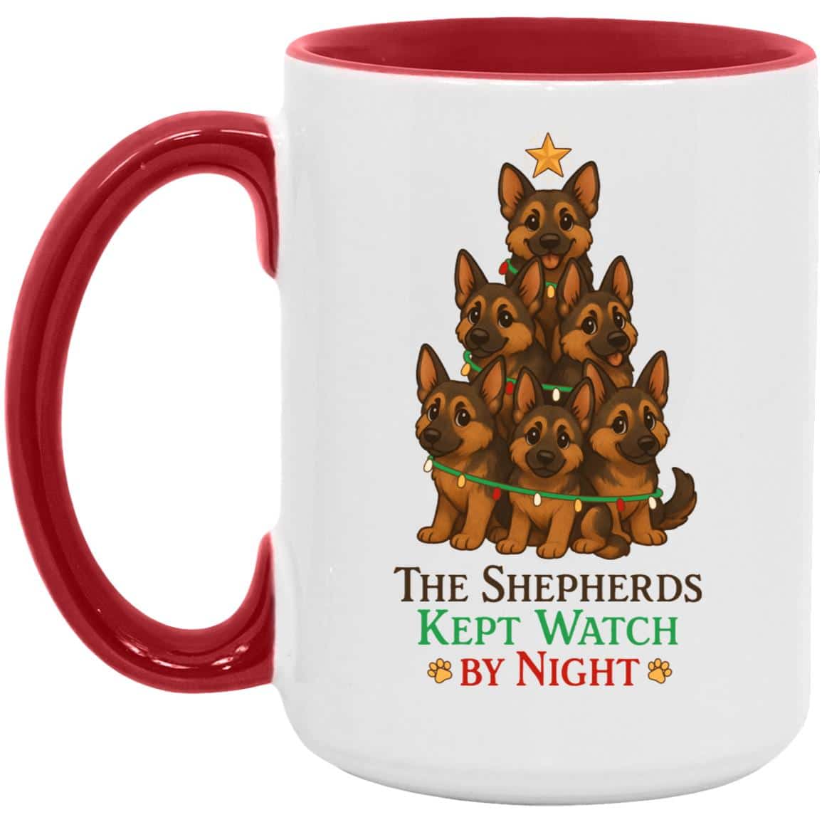 The Shepherds Kept Watch By Night 15oz Accent Mug