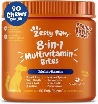 Zesty Paws Multivitamin Treats for Dogs