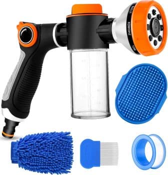 
Upgrade Dog Washing Hose Attachment Soap Dispenser