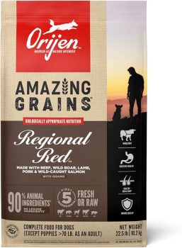 ORIJEN Amazing Grains High Protein Dry Dog Food