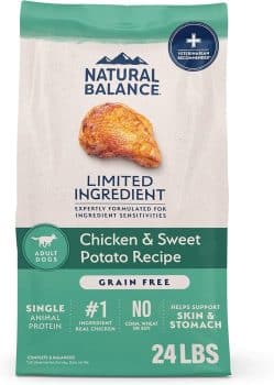 Natural Balance Limited Ingredient Adult Grain-Free Dry Dog Food, Chicken & Sweet Potato Recipe