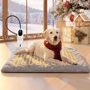 Mora Pets Dog Heating Pad Heated Cat Bed