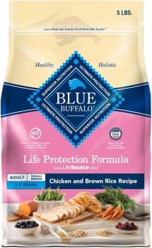 Blue Buffalo Life Protection Formula Adult Small Breed Dry Dog Food, Supports High Energy Needs, Made with Natural Ingredients