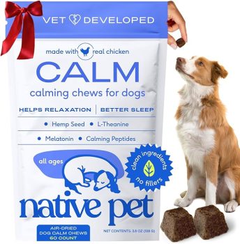 Native Pet Calming Chews for Dogs 
