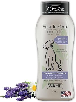 Wahl USA 4-in-1 Calming Dog Shampoo 