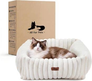Warmrest Cute Dog Bed for Small Dogs & Cats