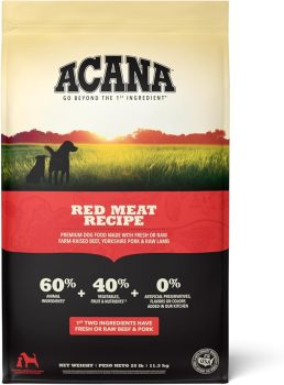 ACANA Grain Free Dry Dog Food Red Meat Recipe
