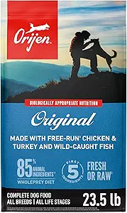 ORIJEN Grain Free High Protein Dry Dog Food