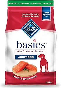 Blue Buffalo Basics Grain-Free Dry Dog Food for Adult Dogs